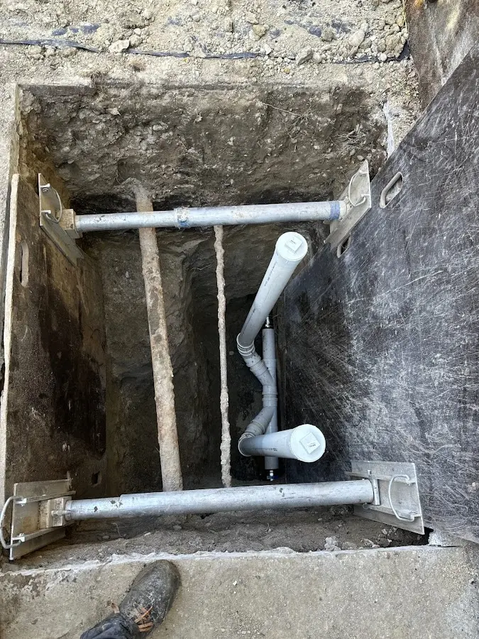 Experienced plumber completing Drain Cleaning work in Conestoga